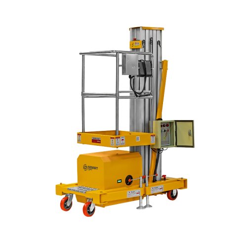 Подъемник гидравлический одномачтовый GTWY 10-100 (AC&DC; 125 кг; 10 м) SMARTLIFT (SMART)