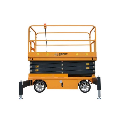 Подъемник складской ножничный несамоходный SJY-0.5-9 (AC&DC, 500 кг, 9 м) SMARTLIFT (SMART)