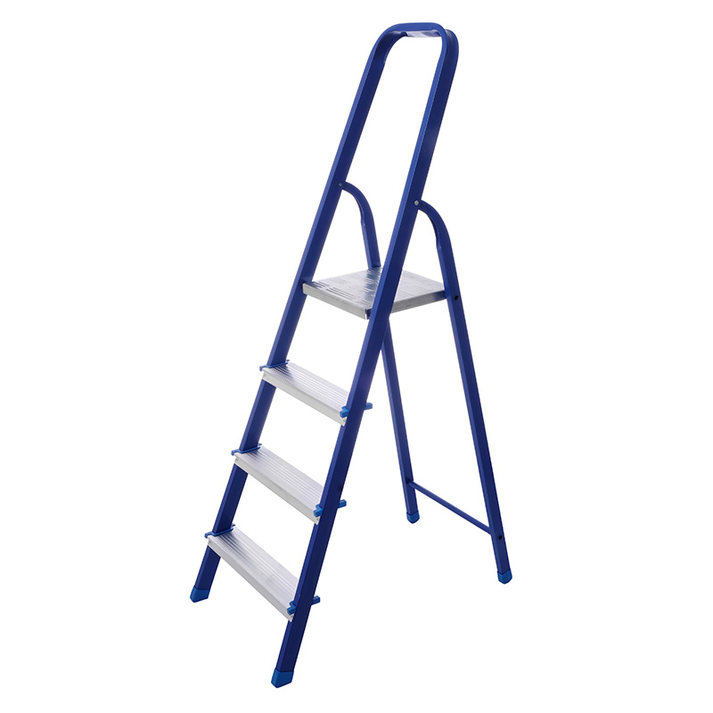 Стремянка стальная с алюминиевыми ступенями CS04 (4 ступени)