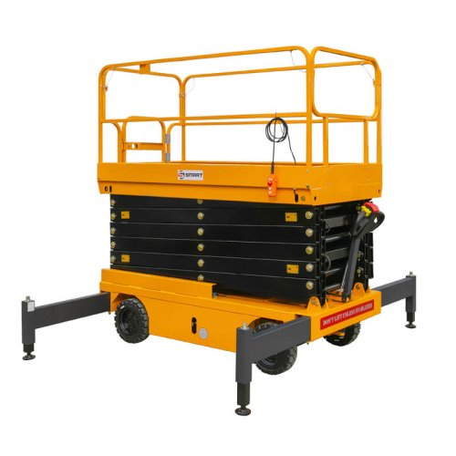 Подъемник гидравлический ножничный самоходный SJY-0.4-16A (400 кг; 16 м) SMARTLIFT (SMART)