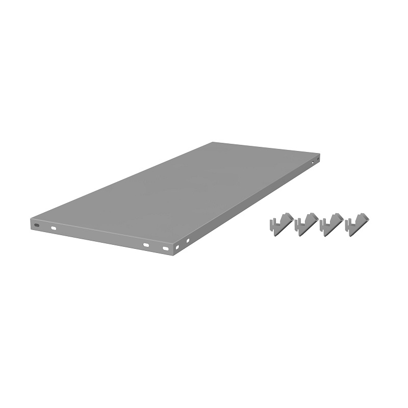 Полка ГТС Универсал с кронштейнами, 1200x300 мм., метал., до 300 кг