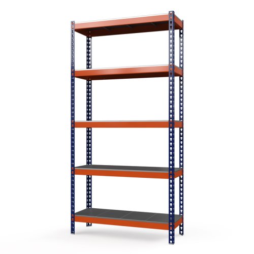 Стеллаж для гаража металлический Профи-Т 2500x1845x770 мм. Ярусы: оцинк. мет.  5 шт. (Т-150/L M/5)