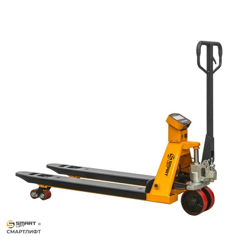 Гидравлическая тележка с весами BFC20 (г/п 2000 кг, 1150x570 мм, PDP) СМАРТЛИФТ (SMARTLIFT) / СМАРТ (SMART)